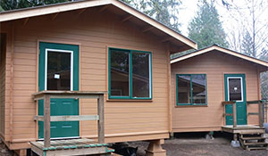 Bunk cabins to sleep 4 